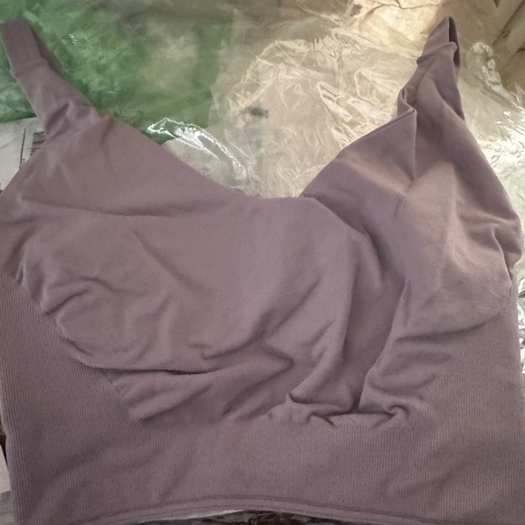 FREE PEOPLE Medium Large M/L Be First Faded Grape Bra - Picture 3 of 5